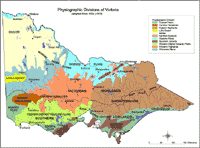 Physiographic Divisions of Victoria