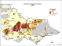 Image:  Distribution of Gully Erosion