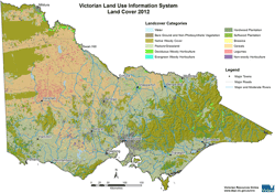 Victorian Land Use Information System Land Cover 2012