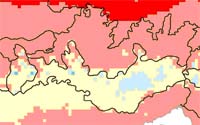 Central Victoria temperature - 1970-1995