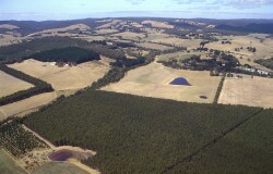 Southern Uplands aerial photo