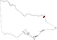Thumbnail image showing the locatation of Corryong Salinity Province in Victoria