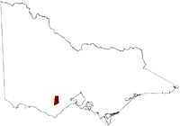 Thumbnail image showing the location of Eurack Salinity Province in Victoria