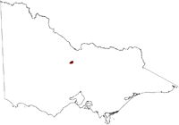 Thumbnail image showing the locatation of Huntly Plains Salinity Province in Victoria