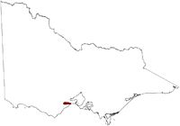 Thumbnail image showing the location of Modewarre Salinity Province in Victoria