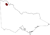 Thumbnail image showing the location of Raak Plains Salinity Province in Victoria 