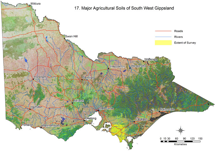 Soil and Land Survey Directory maps - Survey 17