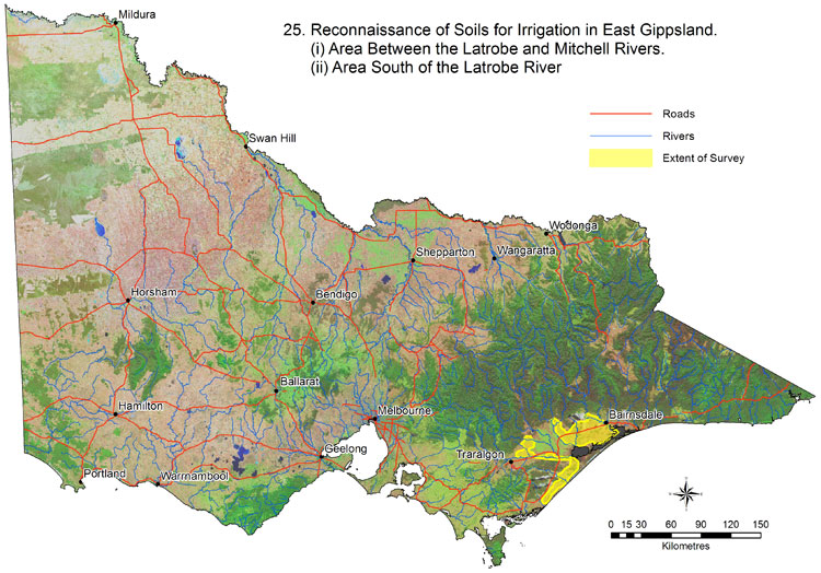 Soil and Land Survey Directory maps - Survey 25