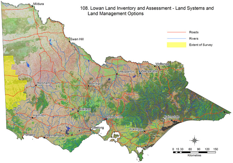 Soil and Land Survey Directory maps - Survey 108