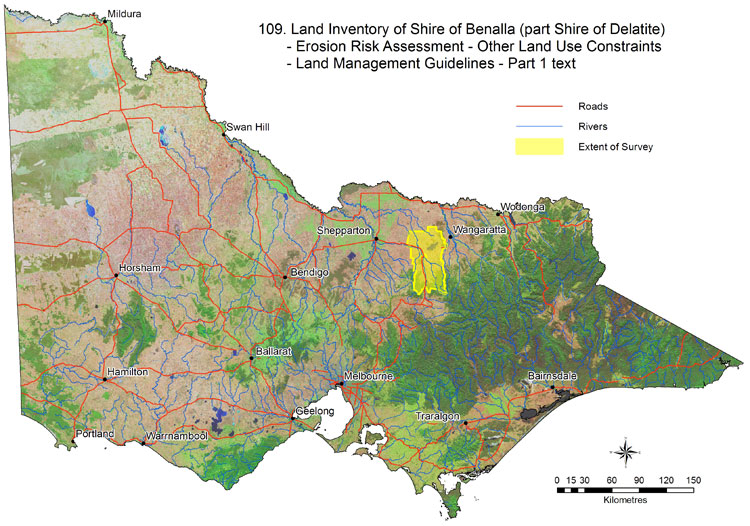 Soil and Land Survey Directory maps - Survey 109