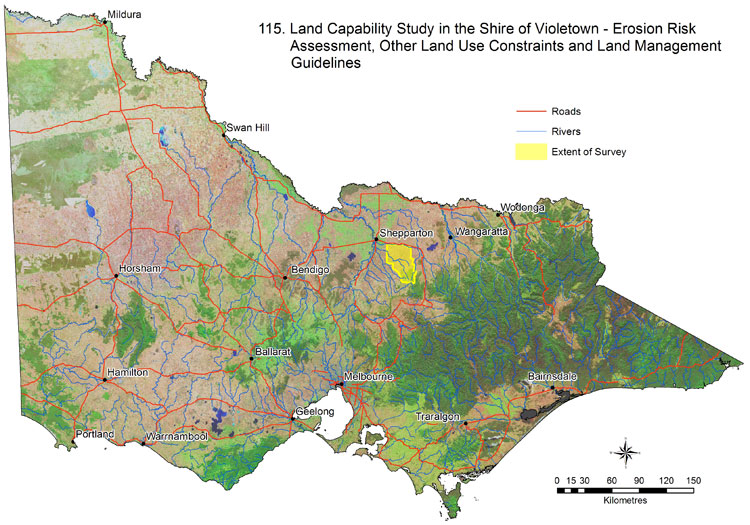 Soil and Land Survey Directory maps - Survey 115