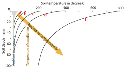 Fire and its effect on soil