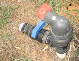 Figure 11. Flushing valves