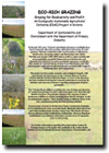 Image: Cover of Eco-Rich Grazing Project Fact Sheet