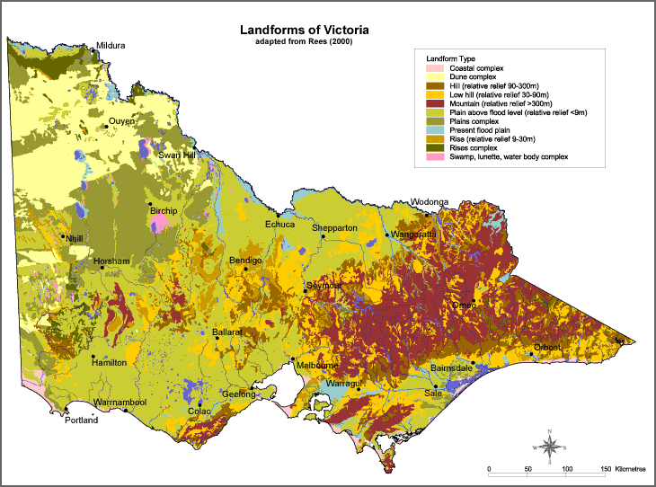 Landforms of Victoria | VRO | Agriculture Victoria