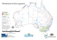 Distribution of S. aegyptiaca in Australia