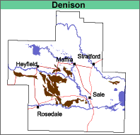 Map: Denison