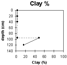 Graph: Site GP48 Clay%