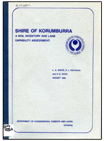 Shire of Korumburra - A Soil Inventory and Land Capability Assessment