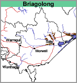 Map: Thumbnail of Briagolong Region