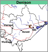 Map: Thumbnail of Denison Region