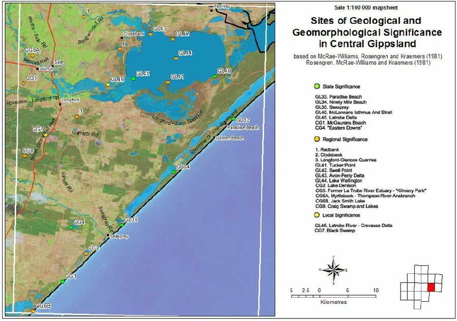 Sites of Geological and Geomorphological Significance - Sale