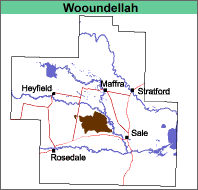 MAP: Woondellah soil map unit