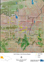 Wimmera Overview Soil Pit Map - Thumbnail